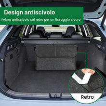 Carica l'immagine nel visualizzatore di Gallery, VINATO Organizer per Bagagliaio Auto in Feltro, Borsa Bagagliaio con 2 Tasche in Rete, Robusto – per Attrezzi e Cura del