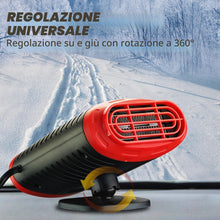 Carica l'immagine nel visualizzatore di Gallery, Riscaldatore Auto 12v, Riscaldatore per Auto, Stufetta per Auto, Regolazione Libera a 360°, Riscaldatore per Auto Portat