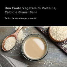 Carica l'immagine nel visualizzatore di Gallery, Sunita Tahina Crema di Sesamo - Salsa Tahini Ricca e Cremosa per Hummus e Salse -Crema di Semi di Sesamo Biologica - 340