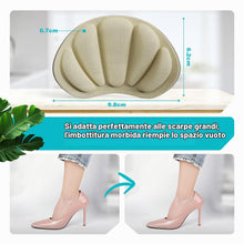 Carica l'immagine nel visualizzatore di Gallery, SURFOU Cuscinetti per Scarpe, Proteggi Talloni Adesivi Imbottiti, 6 Paia