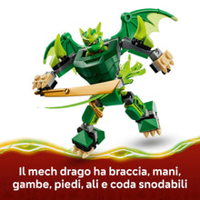Carica l'immagine nel visualizzatore di Gallery, LEGO Ninjago Battle Pack Mech Drago di Lloyd 71862