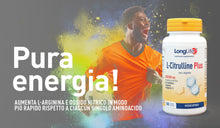 Carica l'immagine nel visualizzatore di Gallery, LongLife® L-Citrulline Plus | con L citrullina e L arginina rapporto 1:1 | Ossido nitrico | Energia per lo sport | 100 c