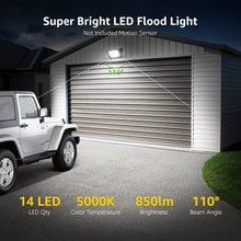 Carica l'immagine nel visualizzatore di Gallery, Lepro Faretto LED da Esterno, 10W 850LM 5000K, Impermeabile IP65