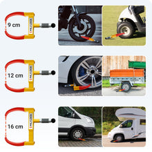 Carica l'immagine nel visualizzatore di Gallery, PAJ Ganascia Antifurto Per Ruote – Per Auto, SUV, Furgoni, e Altri Veicoli