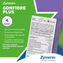 Carica l'immagine nel visualizzatore di Gallery, Zymerex GONFIORE PLUS 20 Compresse | Integratore alimentare | Probiotici e prebiotici | Gonfiore addominale | Equilibrio