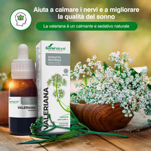 Carica l'immagine nel visualizzatore di Gallery, Valeriana Forte Alta Concentrazione 180mg/ml 50ml - Rilassamento Ottimale e Sonno Naturale - Valeriana Gocce Ansia e Str