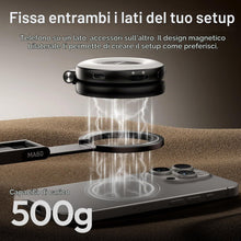 Carica l'immagine nel visualizzatore di Gallery, ULANZI MA60 Treppiede magnetico per telefono nero