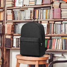 Carica l'immagine nel visualizzatore di Gallery, KONO Zaino casual, zaino scuola leggero 15,4 pollici Laptop Bag per viaggi lavoro scuola affari sport (Nero)