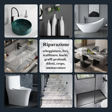 Carica l'immagine nel visualizzatore di Gallery, Hupeyna Kit Riparazione Vasca da Bagno, Kit Riparazione Piastrelle