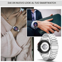 Carica l'immagine nel visualizzatore di Gallery, MoKo Cinturino in Metallo per Samsung Galaxy Watch 7/6/5/4/FE 40mm/44mm
