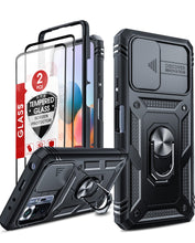 Carica l'immagine nel visualizzatore di Gallery, LeYi Cover per Xiaomi Redmi Note 10 Pro/Note 10 Pro Max(Nero)