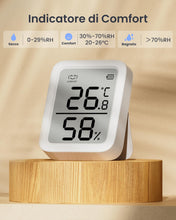 Carica l'immagine nel visualizzatore di Gallery, SwitchBot Termometro Igrometro Ambiente, Umidità e Temperatura Interno Bluetooth per Casa, Sensore di Rugiada/VPD/Umidit