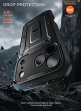 Carica l'immagine nel visualizzatore di Gallery, SUPCASE Cover per iPhone 18 Pro/iPhone 17 Pro Resistente a 360, Nero