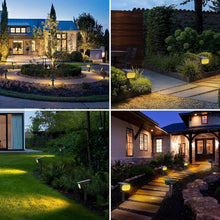 Carica l'immagine nel visualizzatore di Gallery, nipify 2 Pezzi Faretti Solari a Led da Esterno Giardino con Sensore di Movimento, [56LED/3 Modes] Lampade da Giardino Po