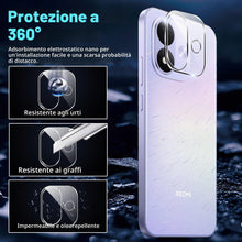 Carica l'immagine nel visualizzatore di Gallery, FDHYFGDY Vetro Temperato per Xiaomi Redmi Note 17 4G/5G Pellicola 2+2