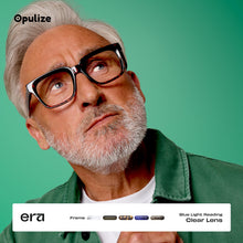 Carica l'immagine nel visualizzatore di Gallery, OPULIZE ERA Occhiali luce blu donna e uomo - Occhiali da lettura Antiriflesso Antibagliore - Confezione da 2 - UV400 Occ