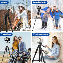 Carica l'immagine nel visualizzatore di Gallery, Victiv 170cm Treppiede Smartphone, Cavalletto per Smartphone da Viaggio