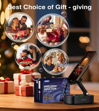 Carica l'immagine nel visualizzatore di Gallery, Jorest Altoparlanti Bluetooth wireless, altoparlante a induzione con supporto per telefono, compatibile con iPhone/Andro