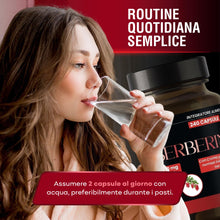 Carica l'immagine nel visualizzatore di Gallery, Bluma Berberina 1000 mg per Dose – 240 Capsule – Berberis Aristata 98%