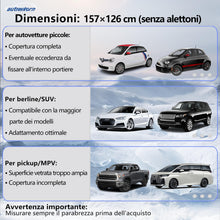 Carica l'immagine nel visualizzatore di Gallery, Copri Parabrezza Auto Ghiaccio Inverno Pieghevole con Sacchetto di Stoccaggio Anti Neve, Ghiaccio, Brina, Polvere, Antig