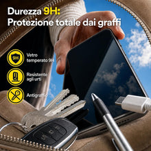Carica l'immagine nel visualizzatore di Gallery, Deppa Vetro Temperato per Samsung Galaxy S25 Ultra (6,9") [2 Pezzi], Protezione Schermo Completa, Ultra Resistente, Comp