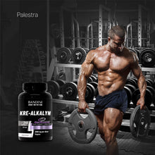 Carica l'immagine nel visualizzatore di Gallery, Bandini® Kre-Alkalyn® 240 capsule (Scorta per 2 Mesi) - Creatina Alcalina Tamponata per Allenamento Intenso, Sport, Pale