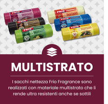 Carica l'immagine nel visualizzatore di Gallery, FRIO 90 Sacchetti Spazzatura 30 L Profumati 6 Aromi 52x58 cm