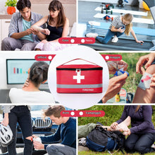 Carica l'immagine nel visualizzatore di Gallery, Romon Borsa Pronto Soccorso Viaggio, Impermeabile Kit di Pronto Soccorso Vuota, Alta capacità Borsa Medica Portatile Spo
