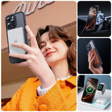 Carica l'immagine nel visualizzatore di Gallery, TOCOL Cover Magnetica per iPhone 16 Pro Max 6,9 Pollic, Compatibile con MagSafe, Protezione Fotocamera Integrata, Custod