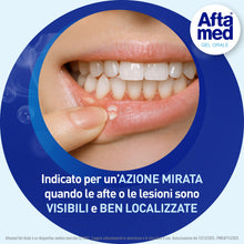 Carica l'immagine nel visualizzatore di Gallery, Aftamed Gel indicato per Afte e Lesioni del cavo orale - Tubetto da 10ml
