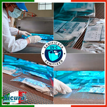 Carica l'immagine nel visualizzatore di Gallery, 48 Mascherine FFP2 certificate CE colorate Made in Italy BFE ≥99%