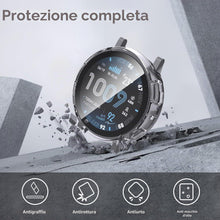 Carica l'immagine nel visualizzatore di Gallery, 2 pezzi Custodia Cover per Amazfit Active Max 48mm Vetro Temperato