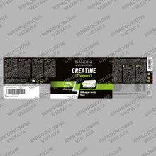 Carica l'immagine nel visualizzatore di Gallery, Bandini® Creatina CREAPURE® Monoidrata in Polvere Pura - Include Dosatore