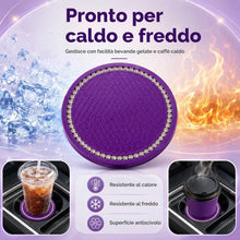 Carica l'immagine nel visualizzatore di Gallery, Accessori per Auto da Donna per Interni con Coprivolante,4 Pezzi
