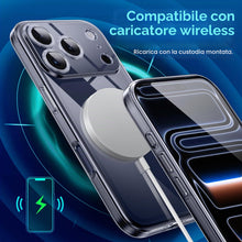 Carica l'immagine nel visualizzatore di Gallery, Supdeal Custodia Trasparente per iPhone 17 Pro, Mai Gialla con Protezione Fotocamera, Cover Case in Silicone Trasparente