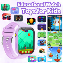 Carica l'immagine nel visualizzatore di Gallery, 1.83" Smartwatch Bambini Fitness Tracker 18 Giochi Fotocamera Contapassi