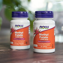 Carica l'immagine nel visualizzatore di Gallery, NOW Foods Methyl Folate, 1000mcg - 90 tabs