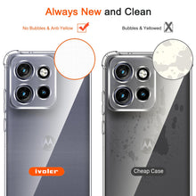 Carica l'immagine nel visualizzatore di Gallery, iVoler Cover per Motorola Moto Edge 60 Neo 5G / Edge 50 Neo 5G, Custodia Antiurto Trasparente per Assorbimento degli Urt
