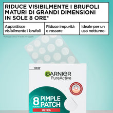 Carica l'immagine nel visualizzatore di Gallery, Garnier Pimple Patch Ultra Cerotti Idrocolloidali, Pure Active, 44 pezzi
