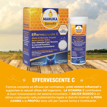 Carica l'immagine nel visualizzatore di Gallery, Effervescente C, favorisce le normali funzioni del sistema immunitario, 20 Compresse