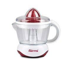 Carica l'immagine nel visualizzatore di Gallery, Girmi SR02 Spremiagrumi Elettrico, 25 W, Doppia rotazione, Capacità 700cc, Doppia coppa di spremitura piccola e grande, 