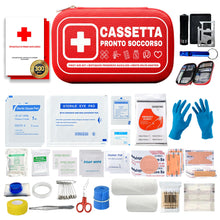 Carica l'immagine nel visualizzatore di Gallery, | NUVEXIA® |Kit Pronto Soccorso 300 Accessori | Cassetta Pronto Soccorso Impermeabile | First Aid Kit Rigido e Portatile