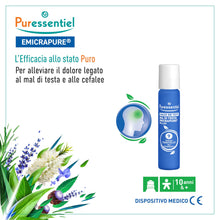 Carica l'immagine nel visualizzatore di Gallery, Puressentiel Roller Mal di Testa con 9 Oli Essenziali dai 10 anni 5 ml