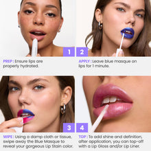 Carica l'immagine nel visualizzatore di Gallery, Wonderskin Lip Stain – Tinta labbra peel off, rossetto a lunga durata