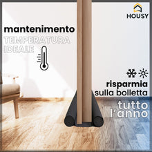 Carica l'immagine nel visualizzatore di Gallery, HOUSY Paraspifferi Sottoporta, per Porte Interne ed Esterne. 2.5 cm di Spessore e Lunghezza di 30cm per singola unità (6