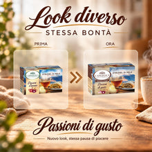 Carica l'immagine nel visualizzatore di Gallery, L'Angelica, Passioni d'Inverno, Tisana Gusto Strudel di Mele, Infuso con Mela e Cannella, 1 Confezione da 15 Filtri