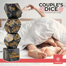 Carica l'immagine nel visualizzatore di Gallery, Set di 4 Dadi Gioco di Coppia - Gioco di Coppia da Camera, Regalo Romantico per San Valentino, Luna di Miele e Feste di 