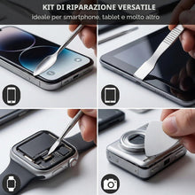 Carica l'immagine nel visualizzatore di Gallery, 7 Pezzi strumenti per l'apertura e lo smontaggio in metallo, strumento di leva in metallo per aprire lo schermo del tabl