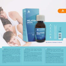 Carica l'immagine nel visualizzatore di Gallery, Melatonina pura in gocce 90ml |Melatonina bambini e adulti per Dormire Meglio |Aiuta con l’insonnia| Gocce per dormire e