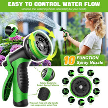 Carica l'immagine nel visualizzatore di Gallery, Tubo Acqua Giardino Estensibile 15m con Pistola a 10 Modalità